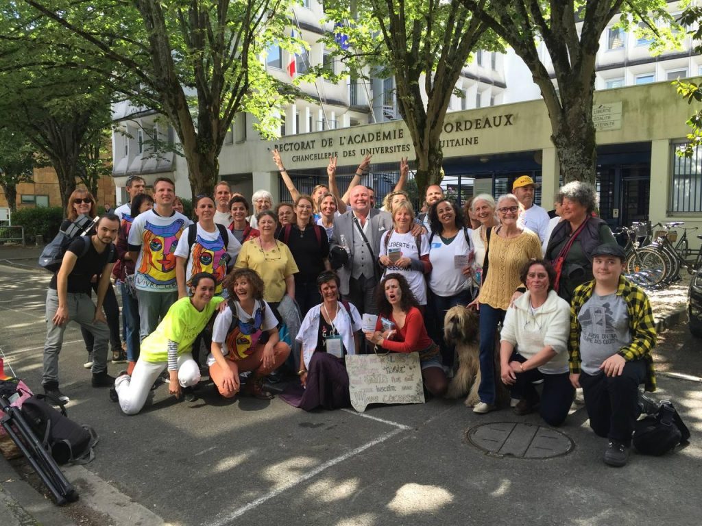 Lire la suite à propos de l’article Action Liberté et rectorat de Bordeaux le 20 mai 2021