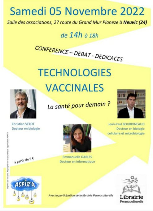 Conférences Technologies vaccinales